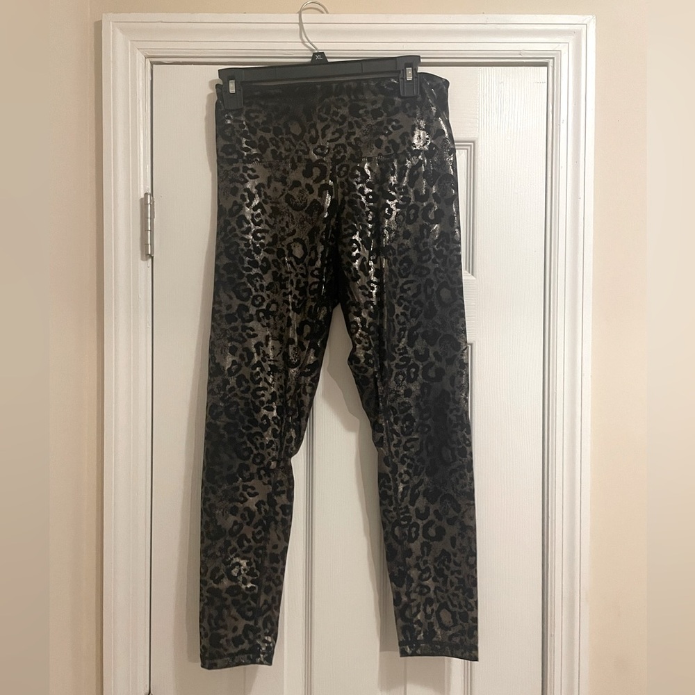 DYI metallic legging size L